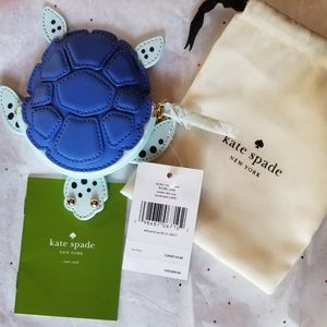 Under the Sea Turtle Coin Purse w/ Dust Bag
